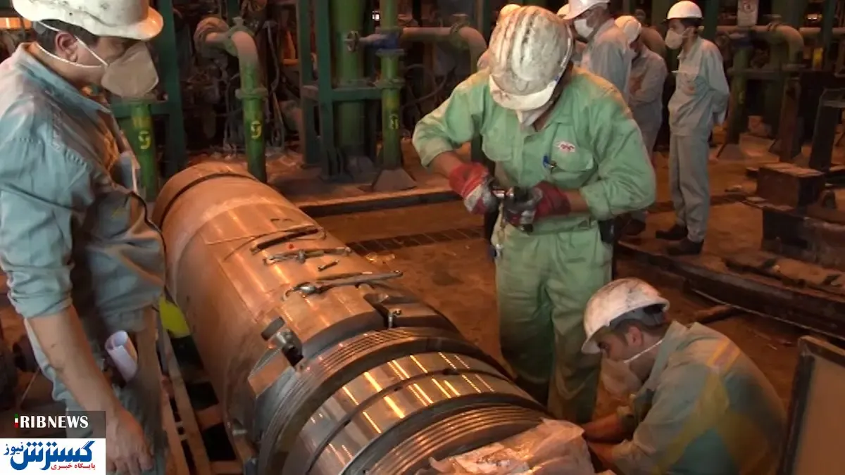 بومی سازی خط نورد گرم فولاد سبا