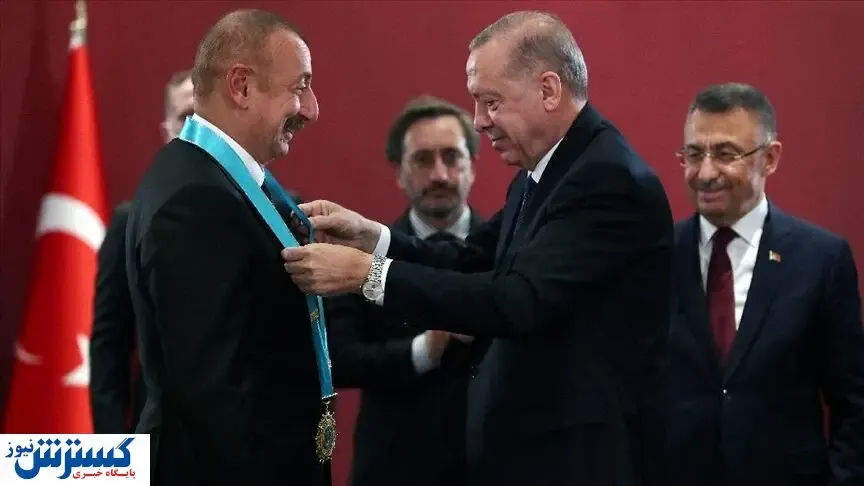 هدیه خاص اردوغان به الهام علی‌اف + عکس