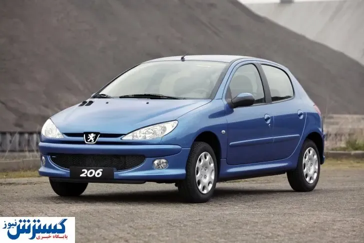 قیمت جدید محصولات ایران خودرو / پژو ۲۰۶ چند؟