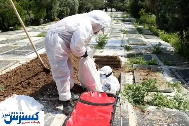 تصاویر /تابوت و اجساد کرونایی در کشور (۱۳+)