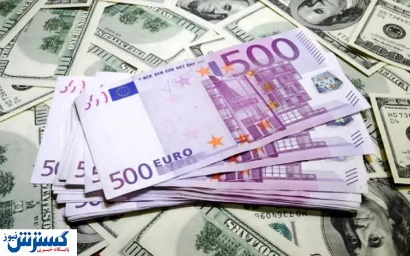 آخرین قیمت دلار و یورو در بازار (۹۹/۱۲/۸)