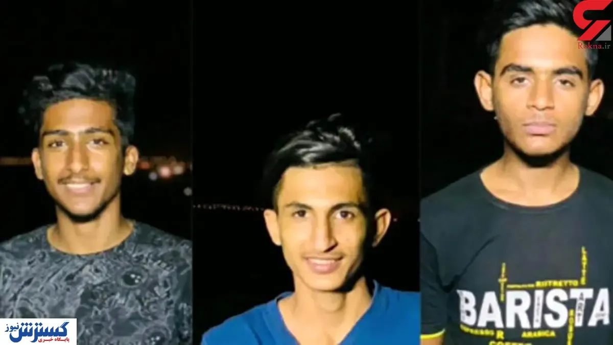 مرگ دردناک  ۳ جوان در تصادف رانندگی