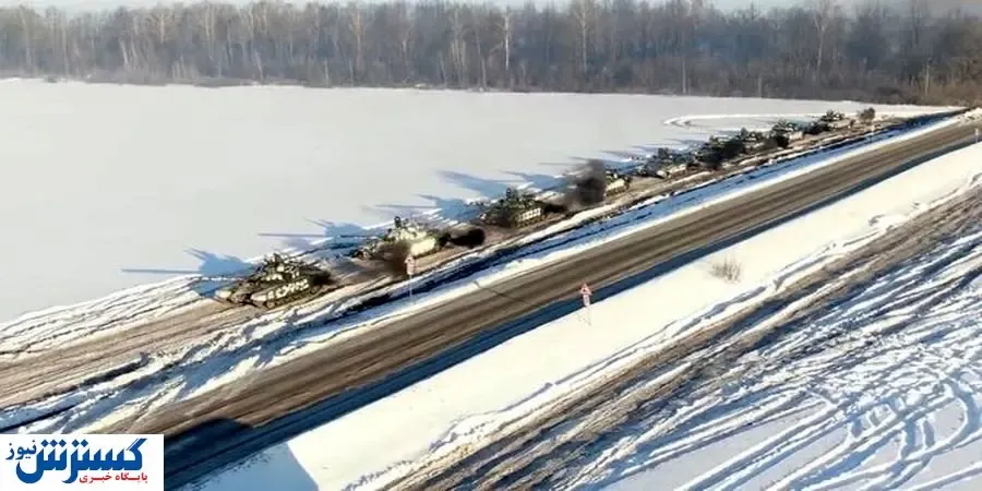 فعالیت‌های نظامی روسیه در مرزهای اوکراین + عکس