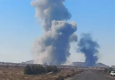 صدای انفجار مهیب در کرج/ انفجار در نزدیکی بیمارستان البرز کرج