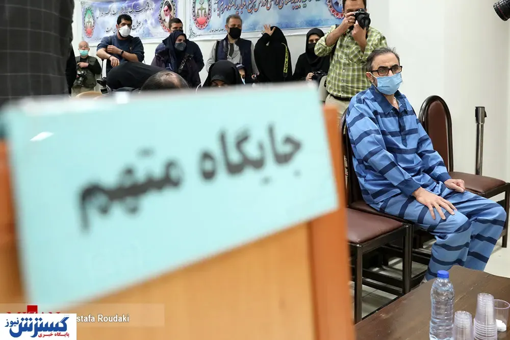 دادگاه سرکرده گروهک تروریستی الاحوازیه برگزار شد + عکس