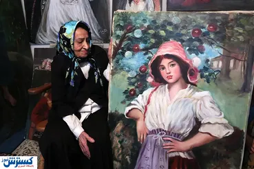 تصاویر/ کرونا و کُنج آرام یک نقاش