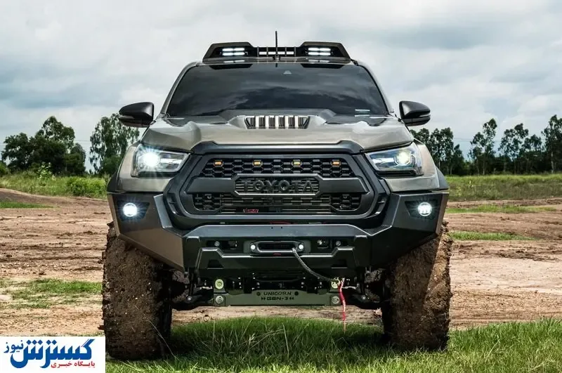 این وانت غول پیکر همه را میخ کوب می‌کند‍!