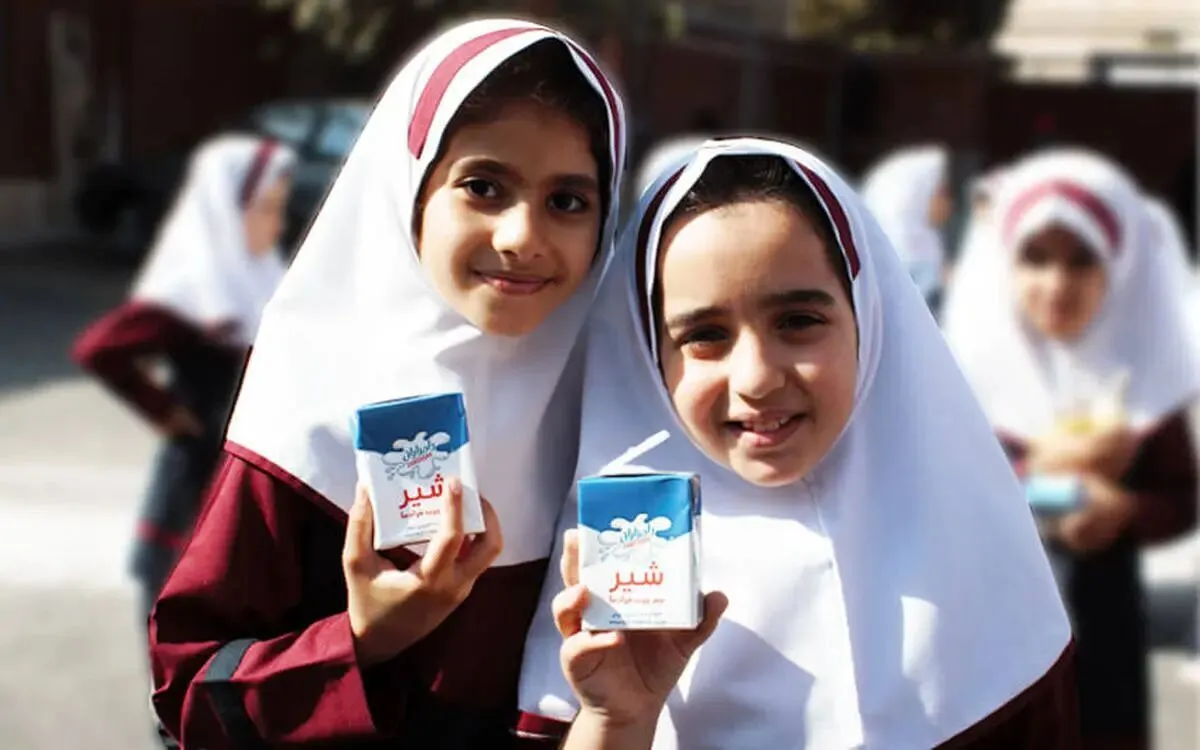 ۶ هزار میلیارد تومان بودجه برای شیر رایگان مدارس؛ فرهنگ‌سازی مصرف لبنیات از مدرسه آغاز می‌شود