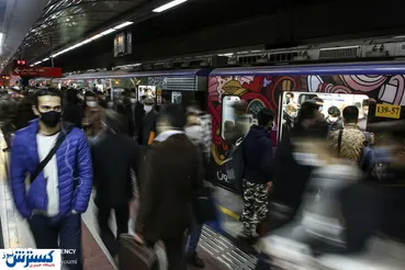 تصاویر/ معنای پروتکل و متروی امروز تهران