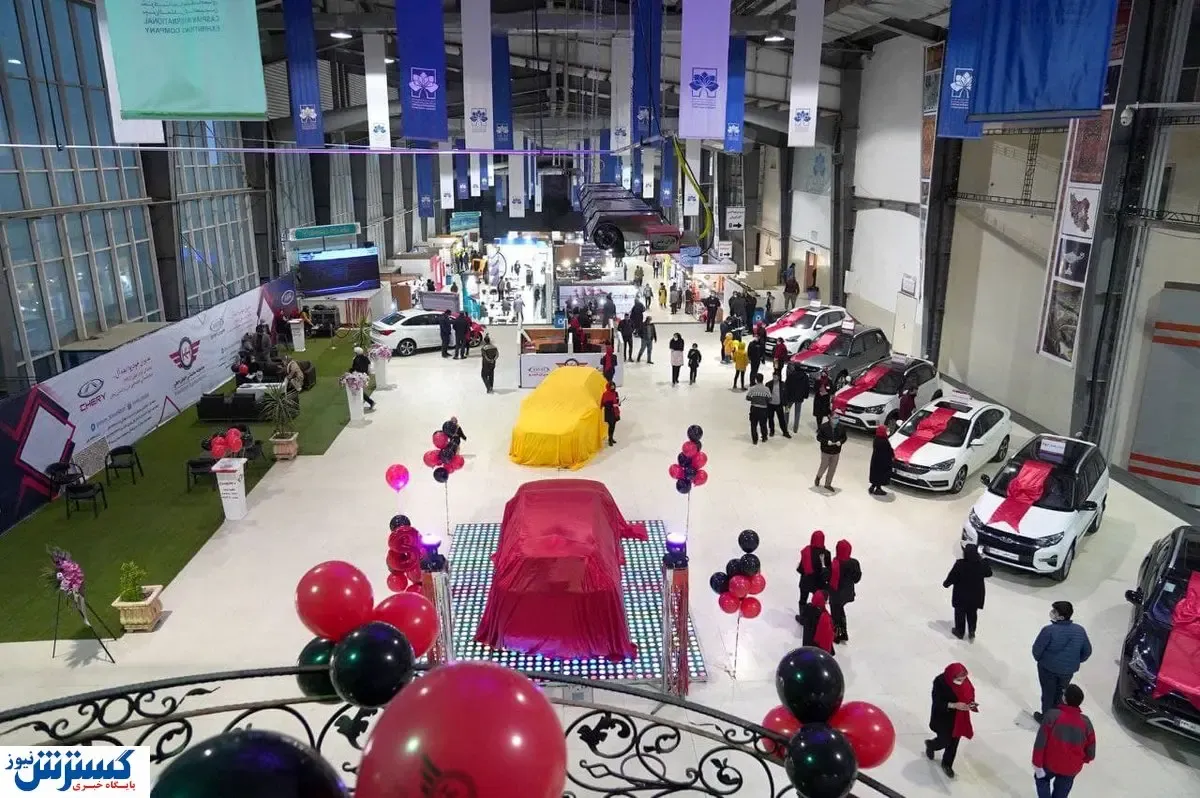 افتتاح یازدهمین نمایشگاه خودرو زنجان + تصاویر