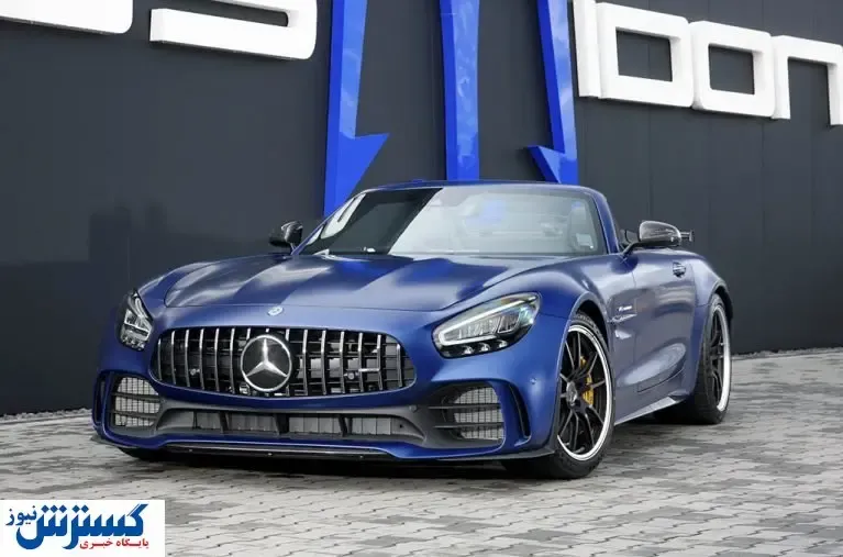 خودروی مخوف بنز از راه رسید + تصاویر