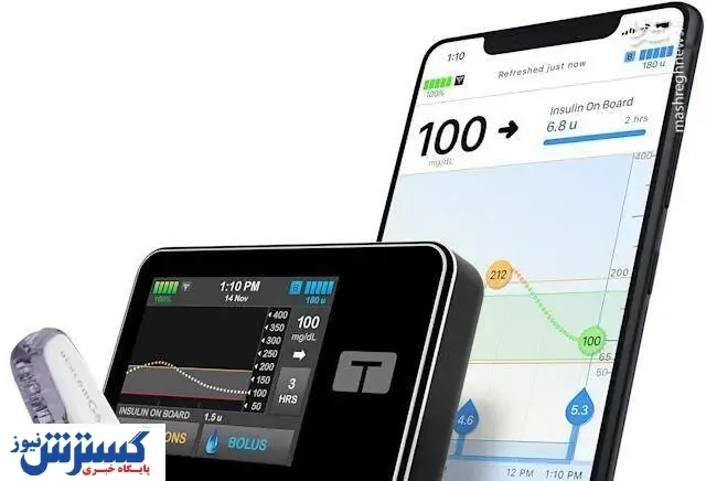 برنامه کاربردی گوشی برای کنترل انسولین