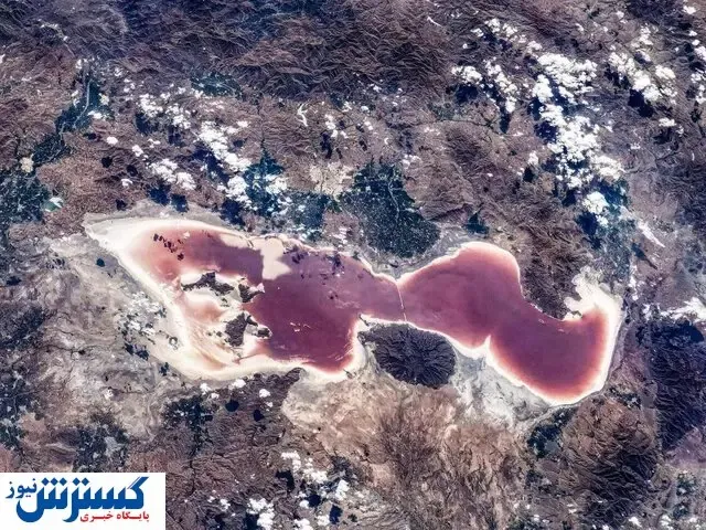 دریاچه ارومیه از نگاه دوربین فضانوردان چینی