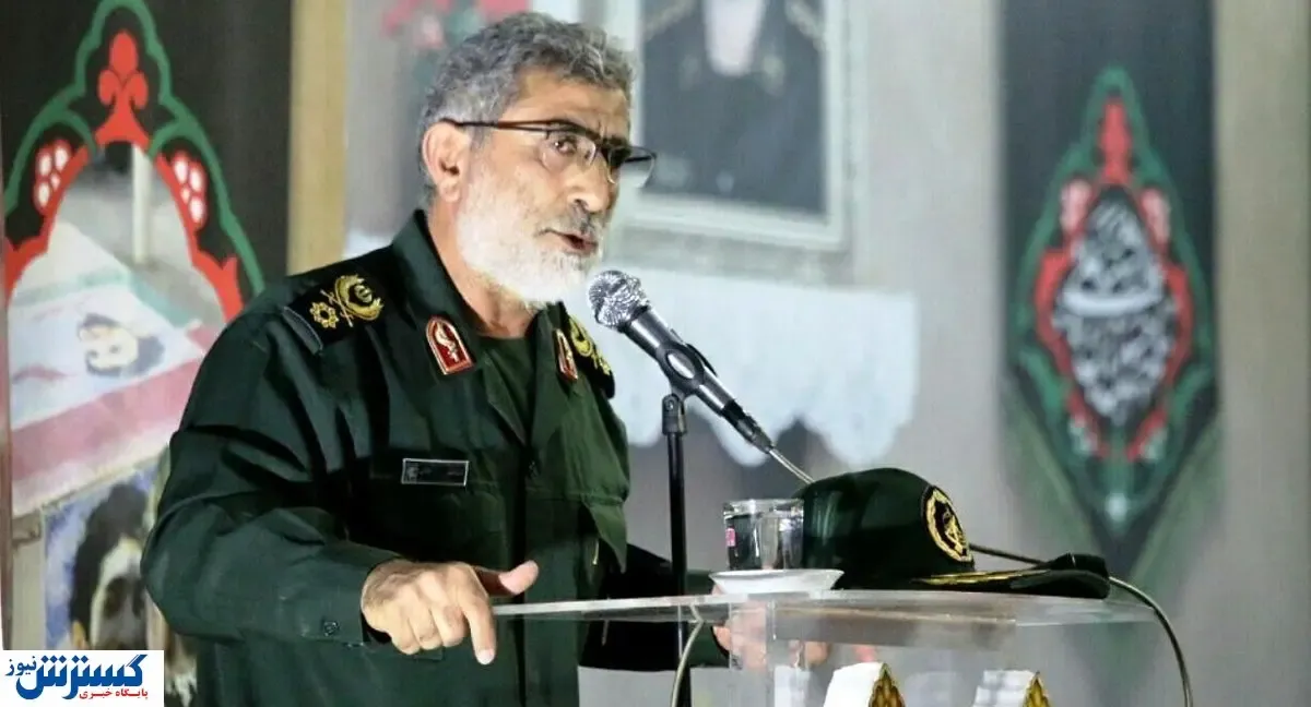 سردار قاآنی‌: نابودی رژیم صهیونیستی سریع‌تر می‌شود