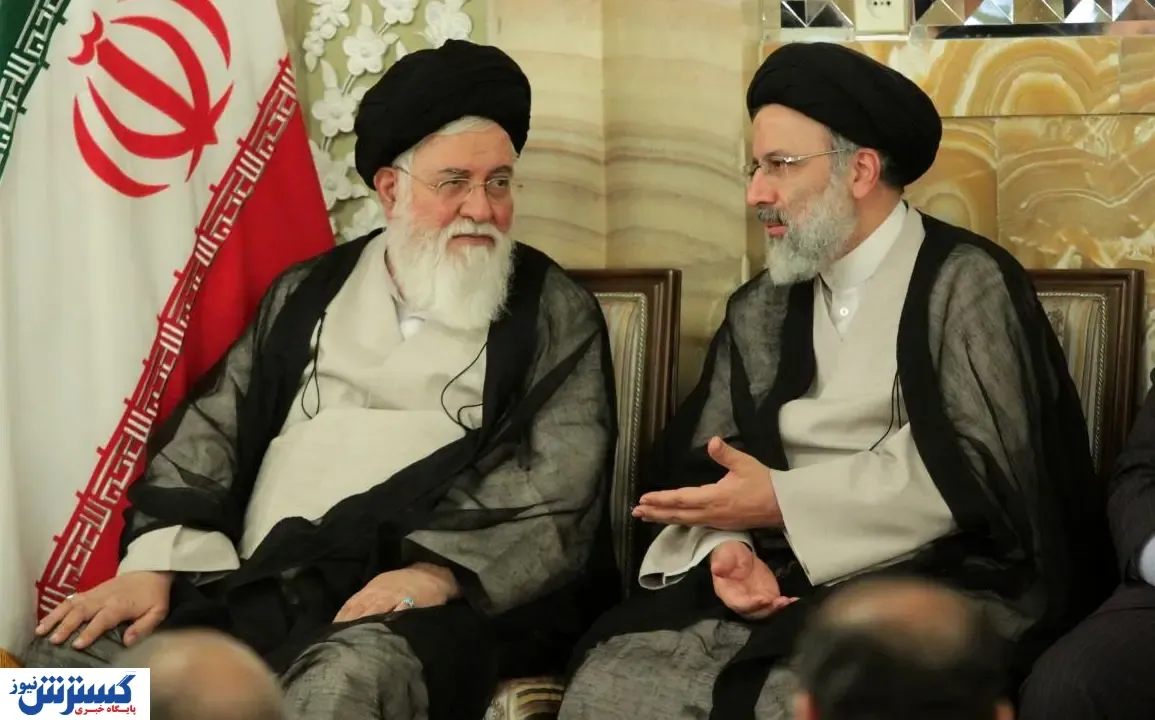 عکس پربازدید از رئیسی پای منبر پدرزنش