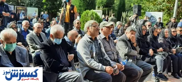 مراسم خاکسپاری صدای دوبله ایران + عکس