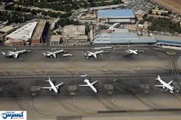 شکار دشمن در آسمان تهران | فرودگاه مهرآباد از حمله جان سالم به در برد