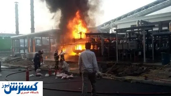 آتش سوزی در آلومینیوم جنوب