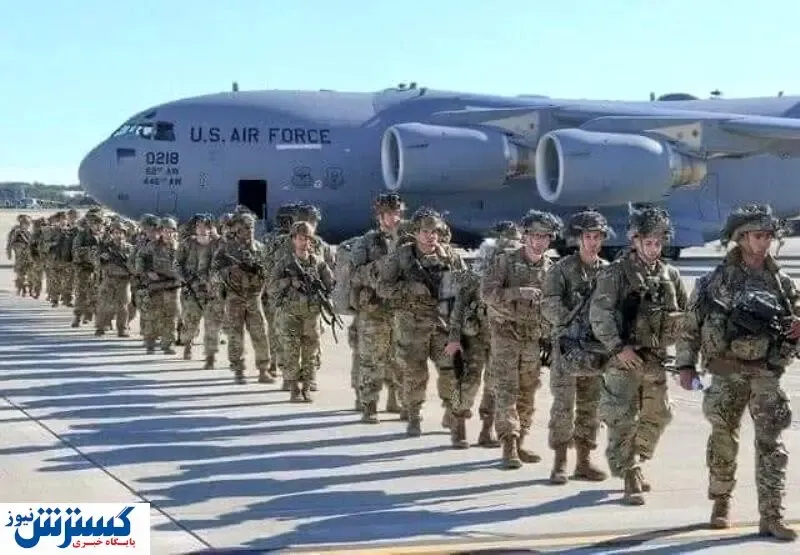 گروه نظامیان آمریکا وارد افغانستان شدند