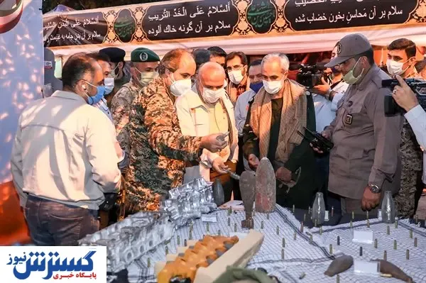 افتتاح نمایشگاه دفاع مقدس سایپا در پارس خودرو
