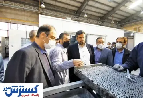 بازدید مدیرعامل «ومعادن» از شرکت گسترش کاتالیست ایرانیان