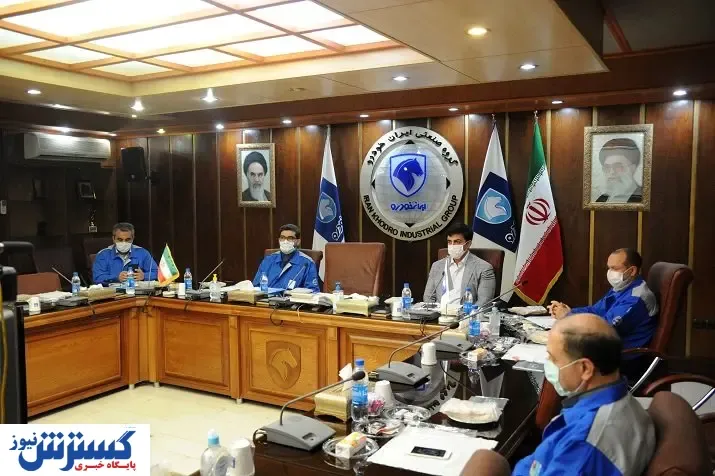 ایران خودرو در مقابله با کرونا خط شکن است