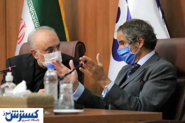 رافائل گروسی با صالحی دیدار  کرد