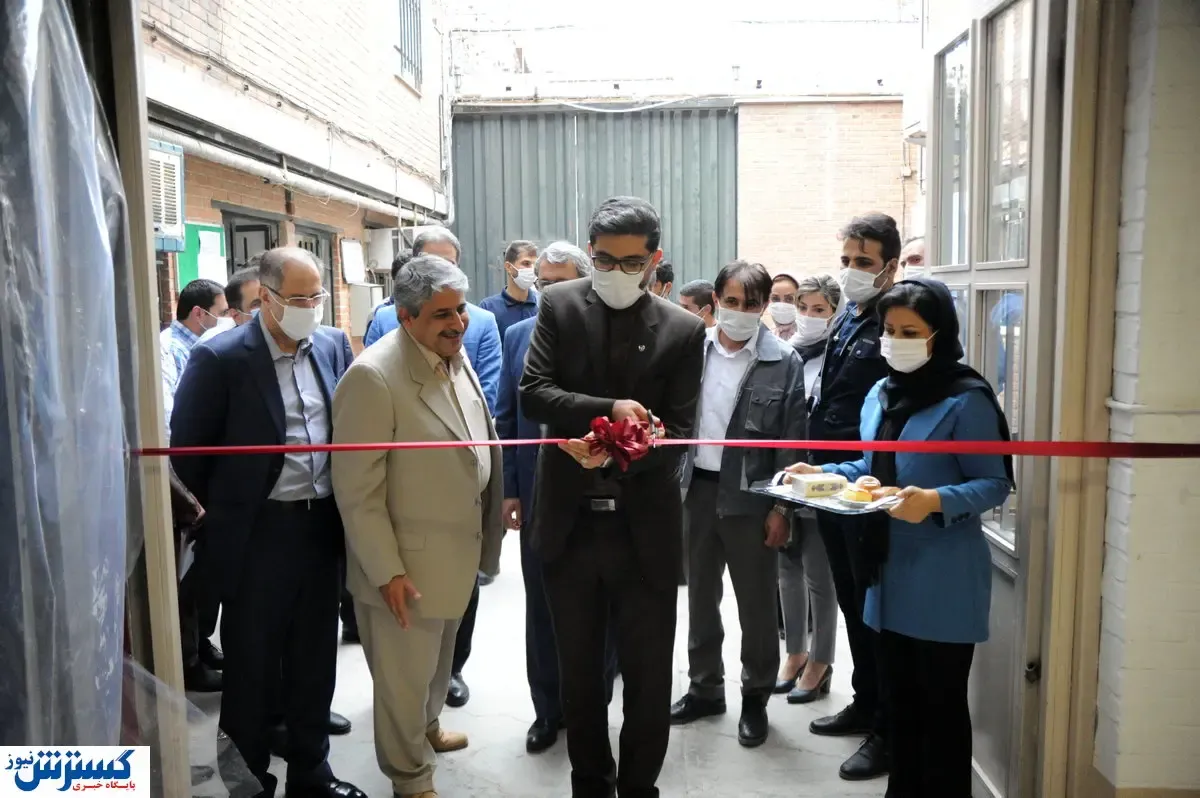 افتتاح خط تولید کویل توسط مدیرعامل ایران خودرو