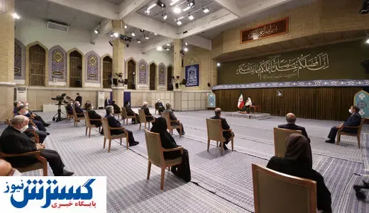 آخرین دیدار روحانی و تیم دولت با رهبر انقلاب+عکس