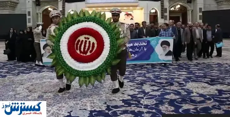 تجدید میثاق  سالروز ۴۳سالگی جهاد دانشگاهی در مرقد امام (ره)/دستاوردهای جهاد