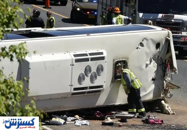 جزئیات حادثه واژگونی اتوبوس در جاده نیشابور-سبزوار | آمار مصدومین اعلام شد