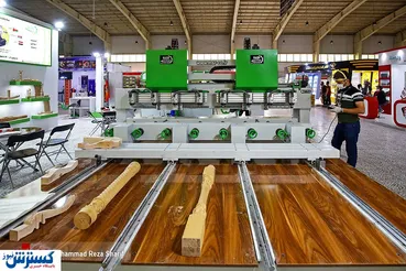 تصاویر/ افتتاح نمایشگاه چوب در اصفهان