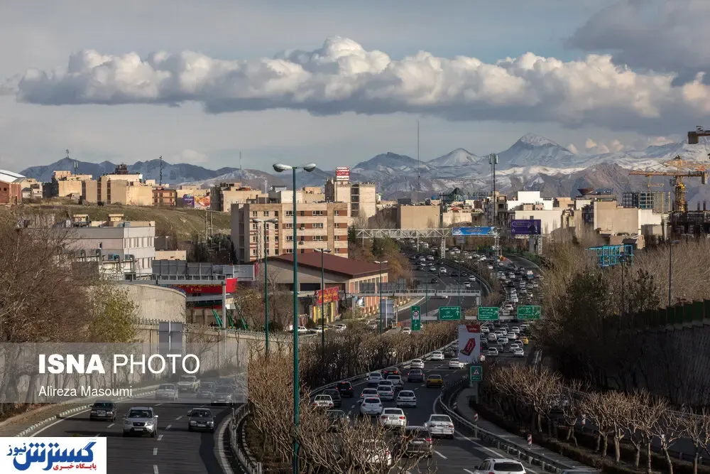 تصاویر/ آسمان آبی و تماشایی پایتخت