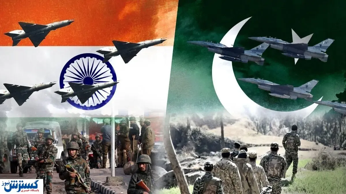 تصاویر منتشر شده از پاسخ سنگین توپخانه‌ پاکستان به هند + ببینید