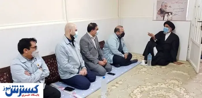 دیدار مدیرعامل فولاد خوزستان با امام جمعه اهواز