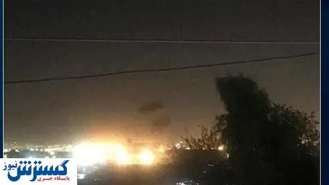 انفجارهای رگباری در فرودگاه بین المللی اربیل