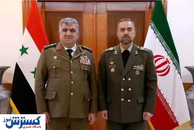 دیدار وزیر دفاع ایران و سوریه