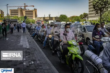 تصاویر/ نقش کلیدی موتورسیکلت ها در پایتخت!