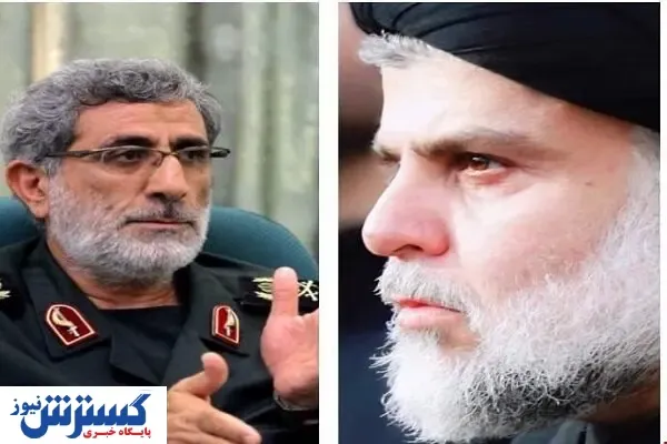 سردار قاآنی با مقتدی صدر دیدار کرد