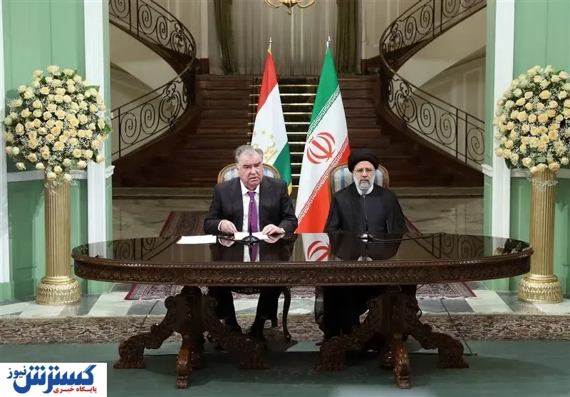 امضای سند همکاری بین ایران و تاجیکستان