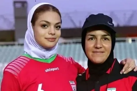 زیباترین دختر انزلی در تیم ملوان‌ + تصاویر