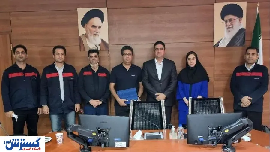 درخشش فولاد اکسین خوزستان در جشنواره ملی بهره وری