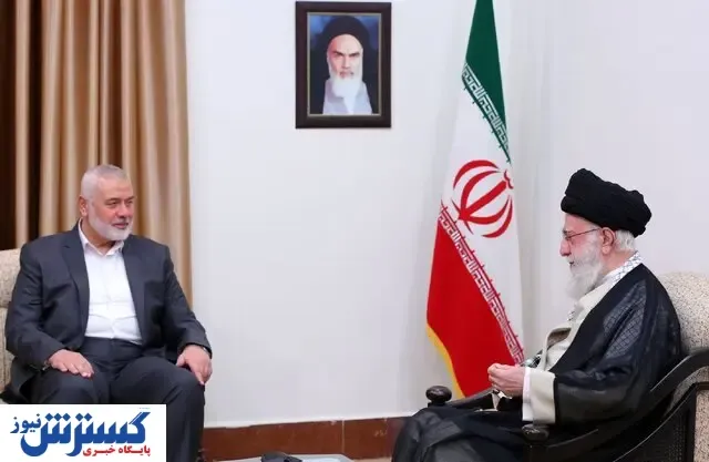 دیدار اسماعیل هنیه رئیس دفتر سیاسی حماس با رهبر انقلاب