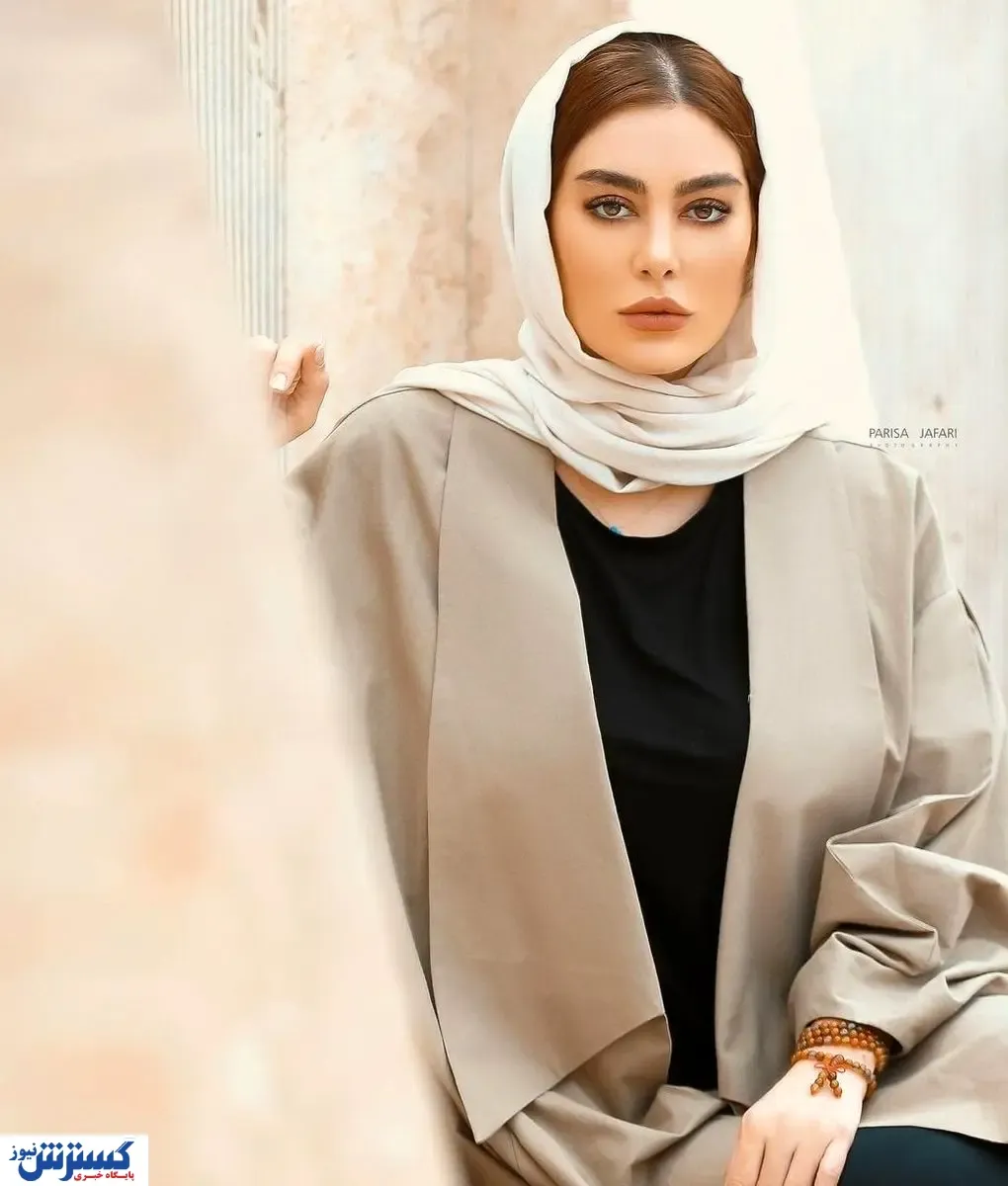 تصویری لو رفته از سحر قریشی در آغوش یک عکاس