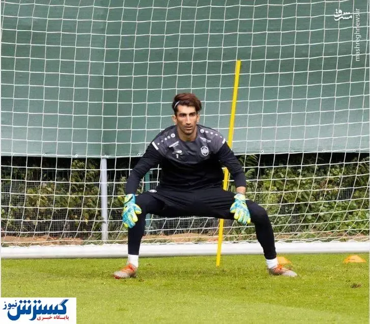 دروازه بان پرسپولیسی سورپرایز شد + عکس