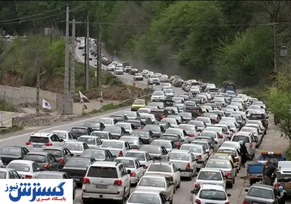 مسدودیت جاده هراز در نوزدهم و بیستم خردادماه