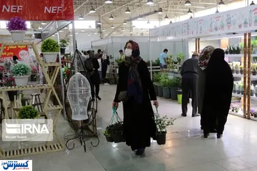 تصاویر/ برگزاری نخستین نمایشگاه بعد از شیوع کرونا