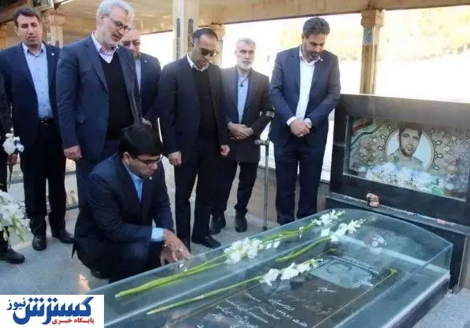 تجدید میثاق مدیرعامل بانک توسعه تعاون با آرمان‌های شهدا