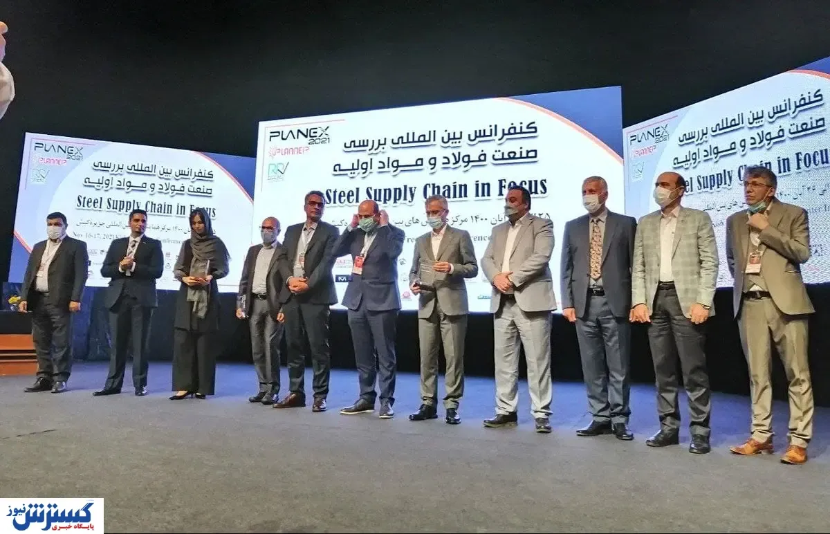 تجلیل از چهره برتر فولادی کشور