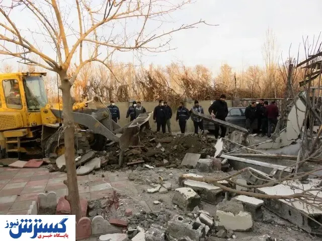 تخریب ویلاهای لاکچری در تهران